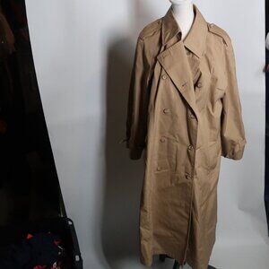 London Fog Maincoats Trench Coat Size  18 1/2